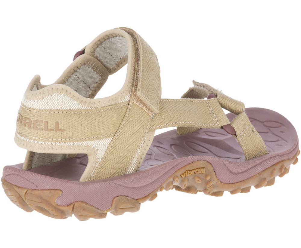 Merrell Sandaler Dame - Kahuna Web - Khaki - PHW854392